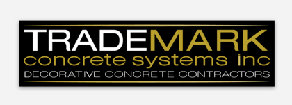 TRADEMARK CONCRETE STICKER